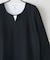 【汗染みの目立ちにくいTシャツ ZEROSTAIN】フェイクレイヤード ビッグシルエット キーネック クルーネック 7分袖Tシャツ 防汚 ＵＶカット 綿タッチ・厚手