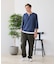 【汗染みの目立ちにくいTシャツ ZEROSTAIN】フェイクレイヤード ビッグシルエット キーネック クルーネック 7分袖Tシャツ 防汚 ＵＶカット 綿タッチ・厚手