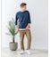 【汗染みの目立ちにくいTシャツ ZEROSTAIN】フェイクレイヤード ビッグシルエット キーネック クルーネック 7分袖Tシャツ 防汚 ＵＶカット 綿タッチ・厚手