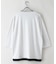 【汗染みの目立ちにくいTシャツ ZEROSTAIN】フェイクレイヤード ビッグシルエット キーネック クルーネック 7分袖Tシャツ 防汚 ＵＶカット 綿タッチ・厚手