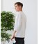 【汗染みの目立ちにくいTシャツ ZEROSTAIN】フェイクレイヤード ビッグシルエット キーネック クルーネック 7分袖Tシャツ 防汚 ＵＶカット 綿タッチ・厚手