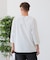 【汗染みの目立ちにくいTシャツ ZEROSTAIN】フェイクレイヤード ビッグシルエット キーネック クルーネック 7分袖Tシャツ 防汚 ＵＶカット 綿タッチ・厚手