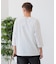 【汗染みの目立ちにくいTシャツ ZEROSTAIN】フェイクレイヤード ビッグシルエット キーネック クルーネック 7分袖Tシャツ 防汚 ＵＶカット 綿タッチ・厚手
