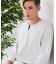 【汗染みの目立ちにくいTシャツ ZEROSTAIN】フェイクレイヤード ビッグシルエット キーネック クルーネック 7分袖Tシャツ 防汚 ＵＶカット 綿タッチ・厚手