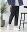 【BLUE STANDARD】【遮熱・UVカット・接触冷感の高機能パンツ】快適スーパーストレッチ7分丈パンツ 軽量 イージーケア 毛玉レス クロップドパンツ