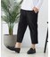 【BLUE STANDARD】【遮熱・UVカット・接触冷感の高機能パンツ】快適スーパーストレッチ7分丈パンツ 軽量 イージーケア 毛玉レス クロップドパンツ