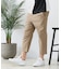 【BLUE STANDARD】【遮熱・UVカット・接触冷感の高機能パンツ】快適スーパーストレッチ7分丈パンツ 軽量 イージーケア 毛玉レス クロップドパンツ