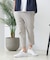 【BLUE STANDARD】【遮熱・UVカット・接触冷感の高機能パンツ】快適スーパーストレッチ7分丈パンツ 軽量 イージーケア 毛玉レス クロップドパンツ