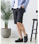 【BLUE STANDARD】【遮熱＆UVカット＆接触冷感の高機能パンツ】スーパーストレッチショートパンツ ストレッチ 軽量 イージーケア 毛玉レス