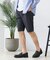 【BLUE STANDARD】【遮熱＆UVカット＆接触冷感の高機能パンツ】スーパーストレッチショートパンツ ストレッチ 軽量 イージーケア 毛玉レス