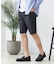 【BLUE STANDARD】【遮熱＆UVカット＆接触冷感の高機能パンツ】スーパーストレッチショートパンツ ストレッチ 軽量 イージーケア 毛玉レス