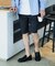 【BLUE STANDARD】【遮熱＆UVカット＆接触冷感の高機能パンツ】スーパーストレッチショートパンツ ストレッチ 軽量 イージーケア 毛玉レス
