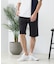 【BLUE STANDARD】【遮熱＆UVカット＆接触冷感の高機能パンツ】スーパーストレッチショートパンツ ストレッチ 軽量 イージーケア 毛玉レス