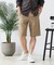 【BLUE STANDARD】【遮熱＆UVカット＆接触冷感の高機能パンツ】スーパーストレッチショートパンツ ストレッチ 軽量 イージーケア 毛玉レス