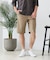 【BLUE STANDARD】【遮熱＆UVカット＆接触冷感の高機能パンツ】スーパーストレッチショートパンツ ストレッチ 軽量 イージーケア 毛玉レス