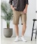 【BLUE STANDARD】【遮熱＆UVカット＆接触冷感の高機能パンツ】スーパーストレッチショートパンツ ストレッチ 軽量 イージーケア 毛玉レス