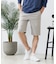 【BLUE STANDARD】【遮熱＆UVカット＆接触冷感の高機能パンツ】スーパーストレッチショートパンツ ストレッチ 軽量 イージーケア 毛玉レス