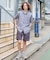 【RAGGED MOUNTAIN】【水陸両用・撥水】TAMWORTH/タムワース 撥水&UVカット ナイロンカーゴショーツ 涼しい 速乾 キャンプ フェス 海 夏