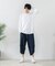 【BLUE STANDARD/ブルースタンダード】【遮熱・接触冷感・吸水速乾の高機能パンツ】 ICEストレッチ アラジンパンツ ハイストレッチ 酷暑対策 リラクシングウェア ワンマイルウェア