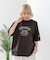 【DISCUS/ディスカス】【トレンドのカレッジロゴ】ヘビーウェイトTシャツ ルーズシルエット 古着MIX