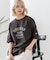 【DISCUS/ディスカス】【トレンドのカレッジロゴ】ヘビーウェイトTシャツ ルーズシルエット 古着MIX