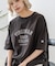 【DISCUS/ディスカス】【トレンドのカレッジロゴ】ヘビーウェイトTシャツ ルーズシルエット 古着MIX