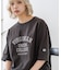 【DISCUS/ディスカス】【トレンドのカレッジロゴ】ヘビーウェイトTシャツ ルーズシルエット 古着MIX