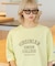 【DISCUS/ディスカス】【トレンドのカレッジロゴ】ヘビーウェイトTシャツ ルーズシルエット 古着MIX