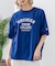 【DISCUS/ディスカス】【トレンドのカレッジロゴ】ヘビーウェイトTシャツ ルーズシルエット 古着MIX