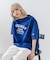 【DISCUS/ディスカス】【トレンドのカレッジロゴ】ヘビーウェイトTシャツ ルーズシルエット 古着MIX