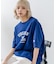 【DISCUS/ディスカス】【トレンドのカレッジロゴ】ヘビーウェイトTシャツ ルーズシルエット 古着MIX