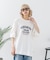 【DISCUS/ディスカス】【トレンドのカレッジロゴ】ヘビーウェイトTシャツ ルーズシルエット 古着MIX
