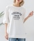 【DISCUS/ディスカス】【トレンドのカレッジロゴ】ヘビーウェイトTシャツ ルーズシルエット 古着MIX