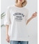 【DISCUS/ディスカス】【トレンドのカレッジロゴ】ヘビーウェイトTシャツ ルーズシルエット 古着MIX