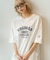 【DISCUS/ディスカス】【トレンドのカレッジロゴ】ヘビーウェイトTシャツ ルーズシルエット 古着MIX