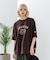 【DISCUS/ディスカス】【トレンドのカレッジロゴ】ヘビーウェイトTシャツ ルーズシルエット 古着MIX