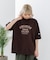 【DISCUS/ディスカス】【トレンドのカレッジロゴ】ヘビーウェイトTシャツ ルーズシルエット 古着MIX