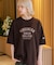 【DISCUS/ディスカス】【トレンドのカレッジロゴ】ヘビーウェイトTシャツ ルーズシルエット 古着MIX