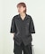 【RAGGED MOUNTAIN】【驚きの軽さ・エアライト】BARTLETT/バートレット ストレッチ オープンカラーシャツ 軽量・速乾 涼しい 開襟シャツ
