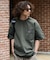 【RAGGED MOUNTAIN】【驚きの軽さ・エアライト】BARTLETT/バートレット オーバーサイズ ポケットTシャツ ストレッチ・速乾 涼しい・ベタつかない 吸汗