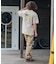 【RAGGED MOUNTAIN】BETHEL/べテル オーバーサイズT グラフィックＴシャツ ルーズシルエット バックプリント アウトドア キャンプ