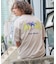 【RAGGED MOUNTAIN】BETHEL/べテル オーバーサイズT グラフィックＴシャツ ルーズシルエット バックプリント アウトドア キャンプ
