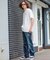 【RAGGED MOUNTAIN】【背中で見せるバックプリント】ALITON/アリトン ビッグT バックプリントＴシャツ ルーズシルエット ストリート アウトドア 綿100%