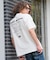 【RAGGED MOUNTAIN】【背中で見せるバックプリント】ALITON/アリトン ビッグT バックプリントＴシャツ ルーズシルエット ストリート アウトドア 綿100%
