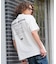 【RAGGED MOUNTAIN】【背中で見せるバックプリント】ALITON/アリトン ビッグT バックプリントＴシャツ ルーズシルエット ストリート アウトドア 綿100%