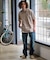【RAGGED MOUNTAIN】【背中で見せるバックプリント】ALITON/アリトン ビッグT バックプリントＴシャツ ルーズシルエット ストリート アウトドア 綿100%