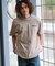 【RAGGED MOUNTAIN】【背中で見せるバックプリント】ALITON/アリトン ビッグT バックプリントＴシャツ ルーズシルエット ストリート アウトドア 綿100%