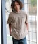 【RAGGED MOUNTAIN】【背中で見せるバックプリント】ALITON/アリトン ビッグT バックプリントＴシャツ ルーズシルエット ストリート アウトドア 綿100%