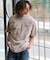 【RAGGED MOUNTAIN】【背中で見せるバックプリント】ALITON/アリトン ビッグT バックプリントＴシャツ ルーズシルエット ストリート アウトドア 綿100%
