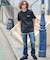 【RAGGED MOUNTAIN】【究極のシンプルT】BARNSTEAD/バーンステッド ワンポイントロゴＴシャツ ルーズシルエット アウトドア ストリート 大人カジュアル ノームコア ミニマル